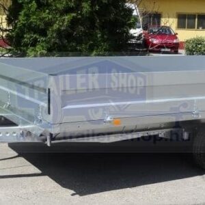 Oldalfalszett Alu, utánfutóhoz, 350mm, az alsó kerekes utánfutó esetében minden oldal nyitható ALFA 13020AP * ALFA-B 23020AP * ALFA-T 43020AP utánfutókhoz