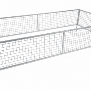 Rácsos Felépítmény 550 mm magas ALFA 13018, 23018, 43018 utánfutóhoz