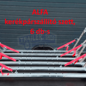 ALFA 4db-os, illetve 6db-os kerékpárszállító szett